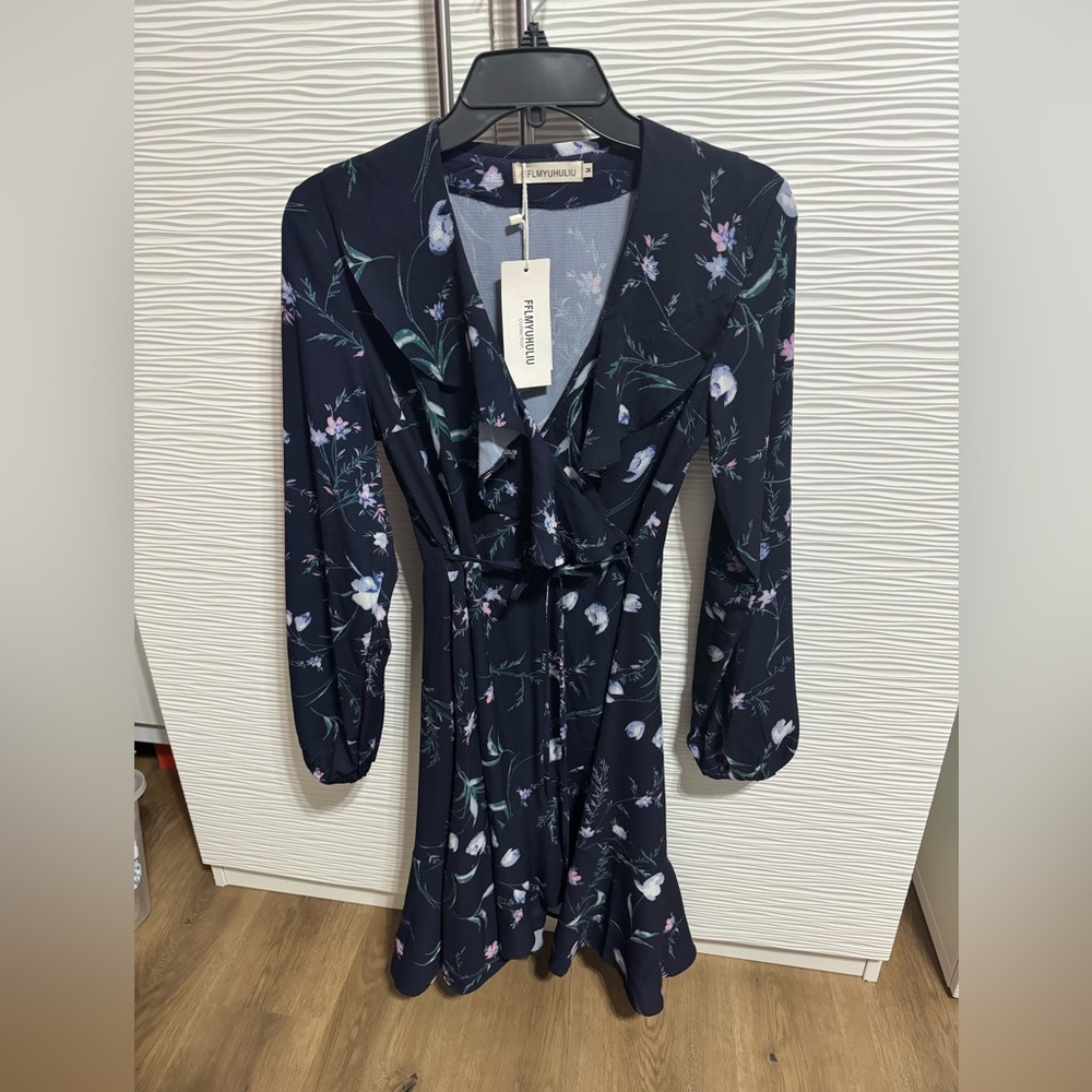 Girls wrap dress